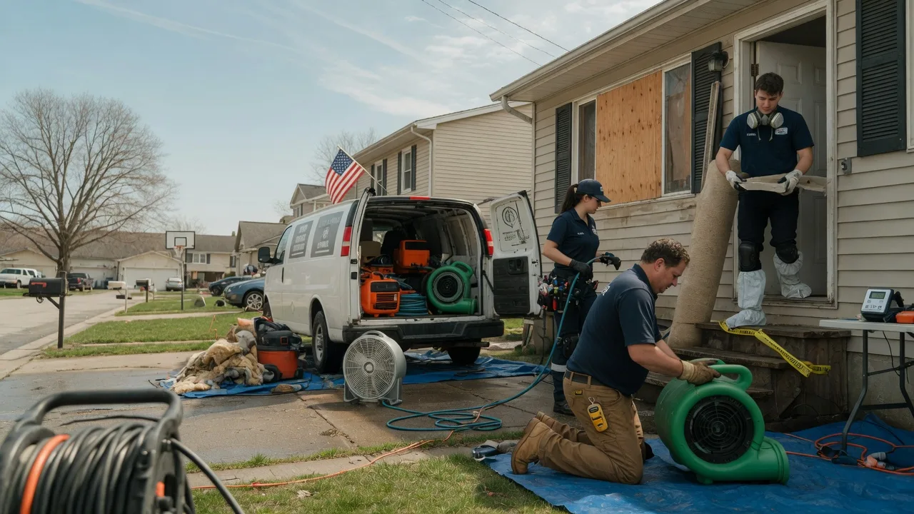 Water Damage Restoration in Pompeys Pillar, MT near me